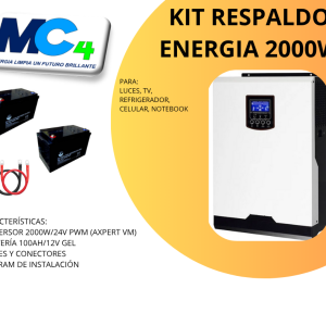 KIT Back up 2000W/24v
