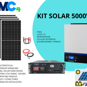 KIT Solar 5000W/48v